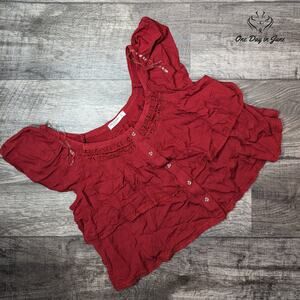 Arizona Jean Co. Juniors Cap Sleeve Top Size XL